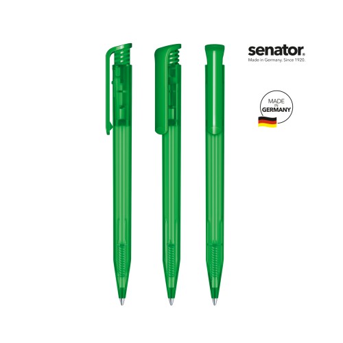 senator Super Hit Frosted Druckkugelschreiber, green 347 senator Super Hit Frosted Druckkugelschreiber, green 347