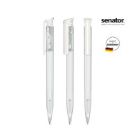 senator Super Hit Frosted Druckkugelschreiber, wit