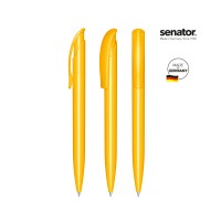 senator Challenger Polished  Druckkugelschreiber, geel 7408