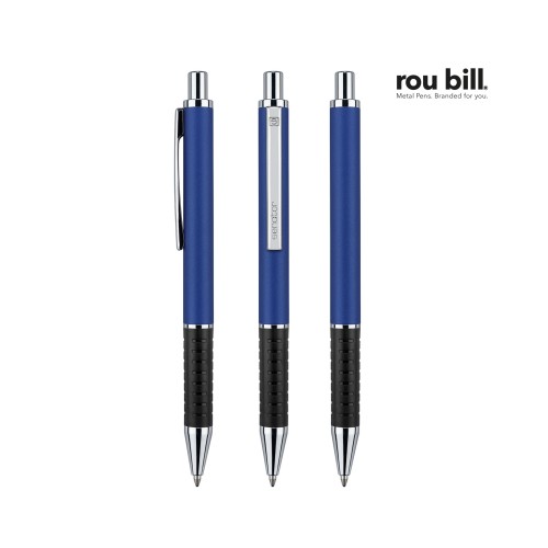 roubill Star Tec Alu  Druckkugelschreiber, blau