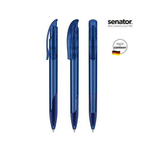 senator Challenger Clear SG  Druckkugelschreiber, blue 2757