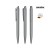 senator Dart Polished  Druckkugelschreiber, gray Cool Gray 9