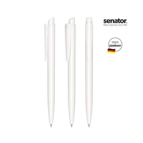 senator Dart Polished  Druckkugelschreiber, White