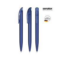 senator Challenger Soft Touch  Druckkugelschreiber, blue 2757