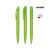 senator Challenger Soft Touch  Druckkugelschreiber, green 376