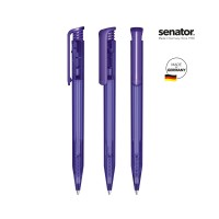 senator Super Hit Clear Druckkugelschreiber, paars 267