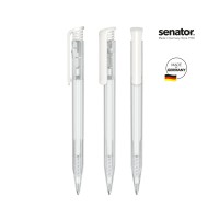 senator Super Hit Clear Druckkugelschreiber, wit
