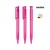 senator Super Hit Clear  Druckkugelschreiber, roze rhodamine rood
