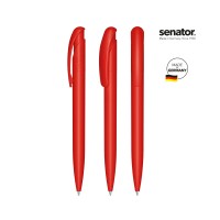 senator Nature Plus Matt   Druckkugelschreiber, rood 186