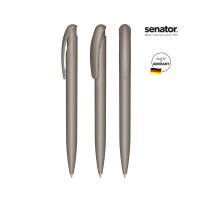 senator Nature Plus Matt   Druckkugelschreiber, grijs Warm Grijs 10