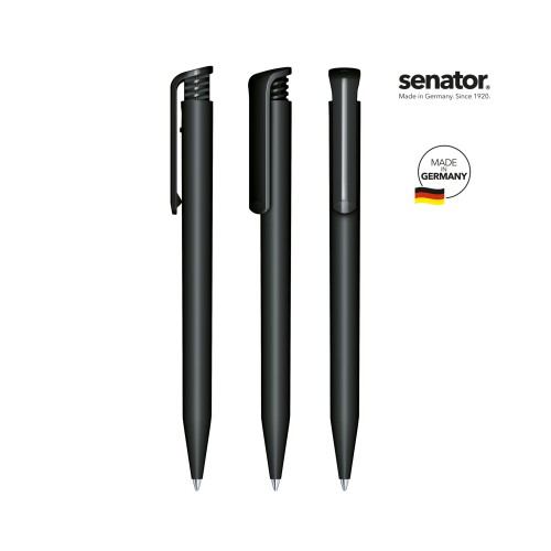 senator Super Hit Matt  Druckkugelschreiber, black