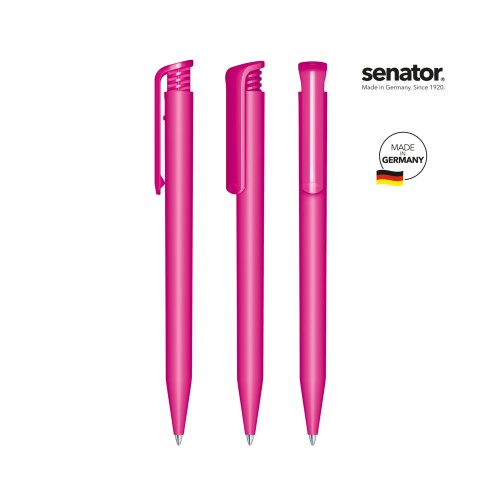 senator Super Hit Matt Druckkugelschreiber, pink rhodamine red senator Super Hit Matt Druckkugelschreiber, pink rhodamine red