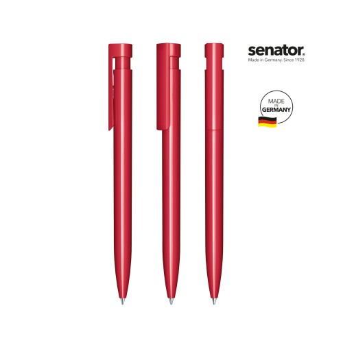 senator Challenger Clear MT  Druckkugelschreiber, red 201