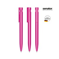 senator Liberty Polished  Druckkugelschreiber, pink rhodamine red
