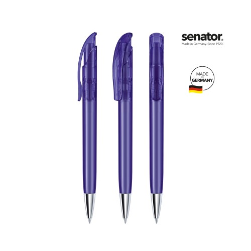 senator Challenger Clear MT  Druckkugelschreiber, purple 267