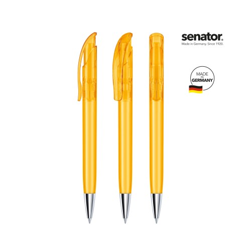 senator Challenger Clear MT  Druckkugelschreiber, yellow 7408