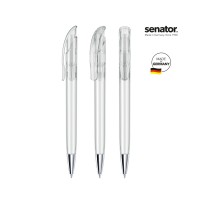 senator Challenger Clear MT  Druckkugelschreiber, wit