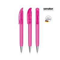 senator Challenger Clear MT  Druckkugelschreiber, roze rhodamine rood