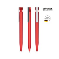 senator Liberty Soft Touch MC  Druckkugelschreiber, red 186