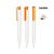 senator Super Hit Polished Basic  Druckkugelschreiber. white, orange 151