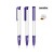 senator Super Hit Polished Basic SG  Druckkugelschreiber. white, purple 267