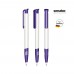 senator Super Hit Polished Basic SG  Druckkugelschreiber. white, purple 267