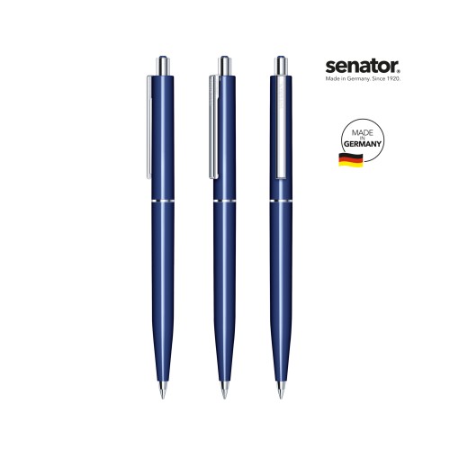 senator Point Polished Druckkugelschreiber, blauw 2757 senator Point Polished Druckkugelschreiber, blauw 2757
