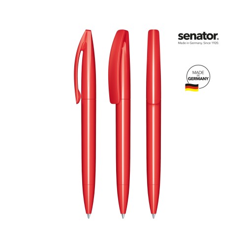 senator Bridge Polished  Drehkugelschreiber, red 186