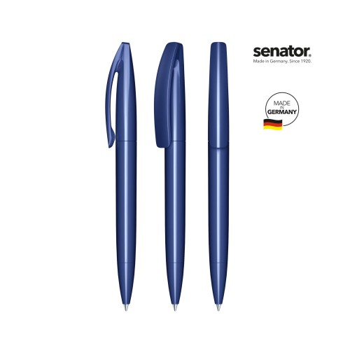 senator Bridge Polished  Drehkugelschreiber, blauw 2757