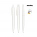 senator Bridge Polished  Drehkugelschreiber, wit