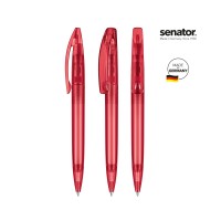 senator Bridge Clear Drehkugelschreiber, rood 201