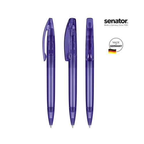 senator Bridge Clear  Drehkugelschreiber, purple 267
