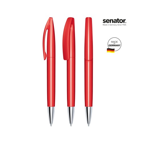 senator Bridge Polished MT  Drehkugelschreiber, rood 186