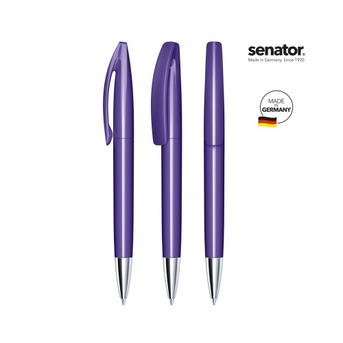 senator Bridge Polished MT  Drehkugelschreiber, purple 267
