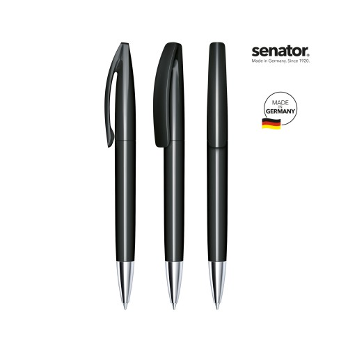 senator Bridge Polished MT  Drehkugelschreiber, black