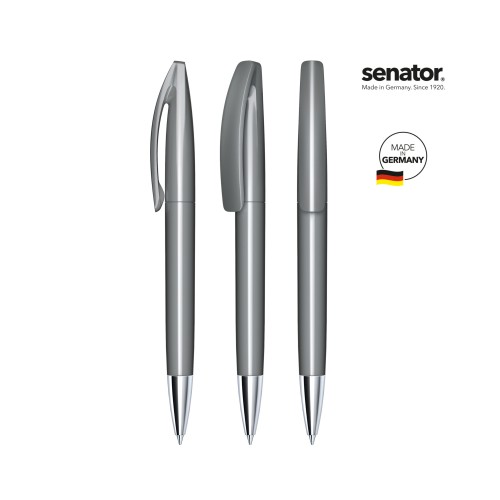 senator Bridge Polished MT  Drehkugelschreiber, gray Cool Gray 9