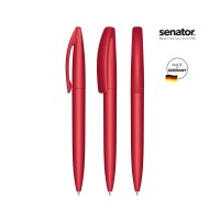 senator Bridge Soft Touch  Drehkugelschreiber, rood 201