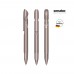 senator Evoxx Polished Recycled Druckkugelschreiber, gray Warm Gray 10