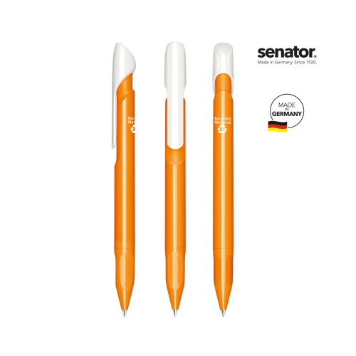 senator Evoxx Duo Polished Recycled Druckkugelschreiber, oranje 151