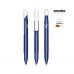senator Evoxx Duo Polished Recycled Druckkugelschreiber, blau 2757
