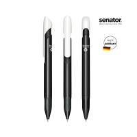 senator Evoxx Duo Polished Recycled Druckkugelschreiber, grau Warm Gray 10