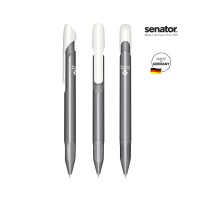 senator Evoxx Duo Polished Recycled Druckkugelschreiber, Schwarz
