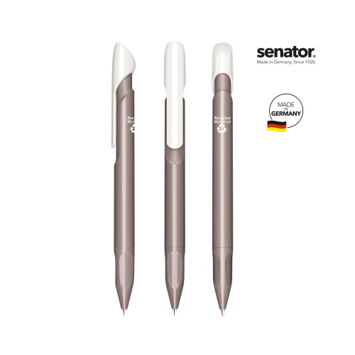 senator Evoxx Duo Polished Recycled Druckkugelschreiber, blau 2757