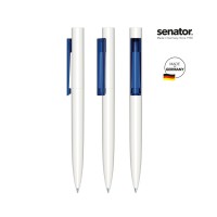 senator Headliner  Polished  Basic Drehkugelschreiber. white, blue 2757