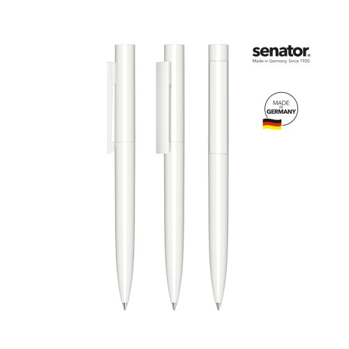 senator Headliner  Polished  Basic Drehkugelschreiber, weiß