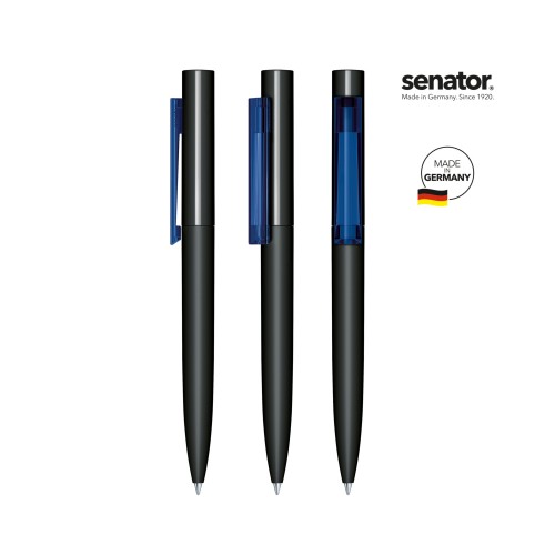 senator Headliner  Soft Touch  Drehkugelschreiber. schwarz,blauw 2757