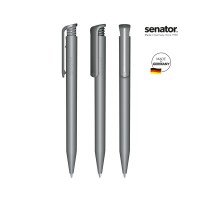 senator Super Hit Matt Recycled  Druckkugelschreiber, grijs Cool Grey 9