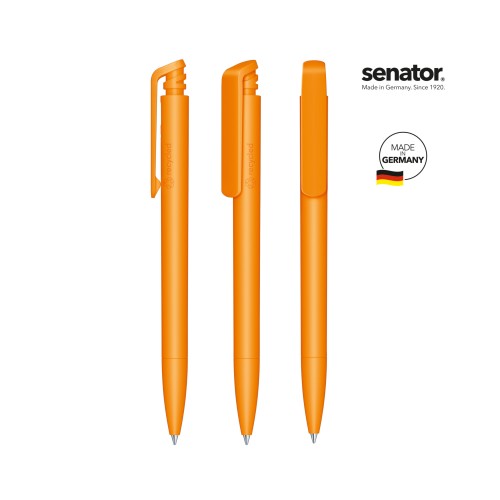 senator Trento Matt Recycled Druckkugelschreiber, oranje 151
