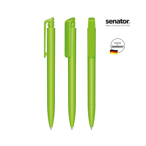 senator Trento Matt Recycled Druckkugelschreiber, groen 376