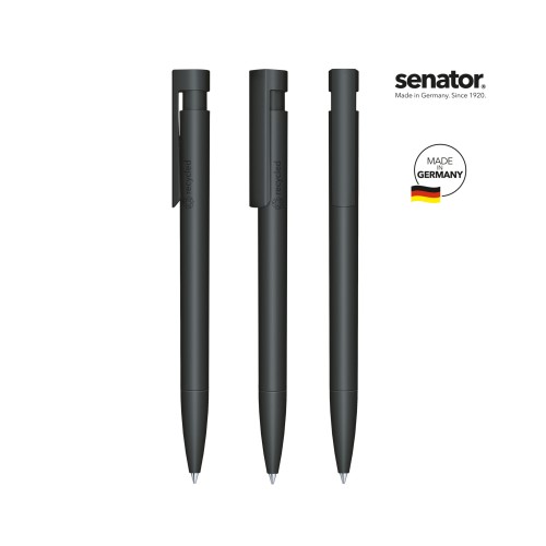 senator Liberty Matt Recyceld  Druckkugelschreiber, schwarz